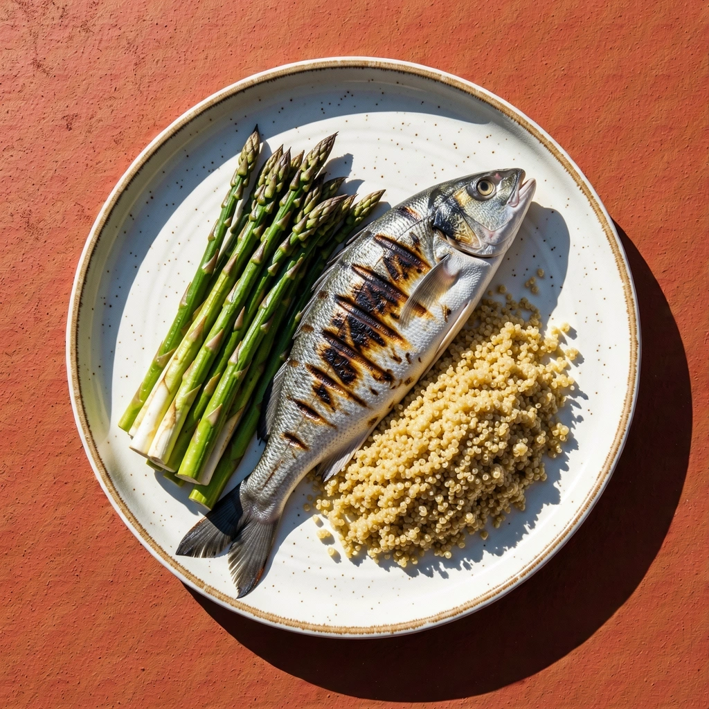 Proporciones del plato saludable